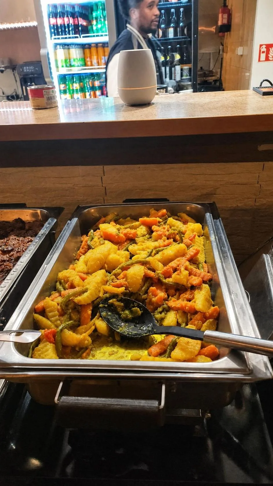 Buffet: Gemüse-Kartoffel-Curry